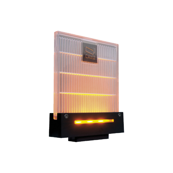 Blinkleuchte CAME Dadoo,mit Sockel und Wandkonsole,Signallicht LED bernsteinfarben