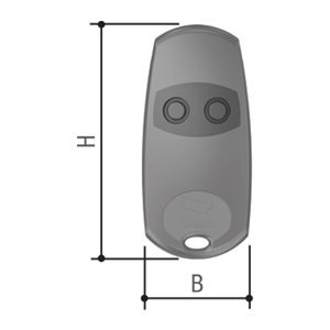 Zweikanal Handsender 868 Mhz Festcode,Mehrfachnutzung mit Selbstlernfunktion,Kombination TAM und Top Modus
