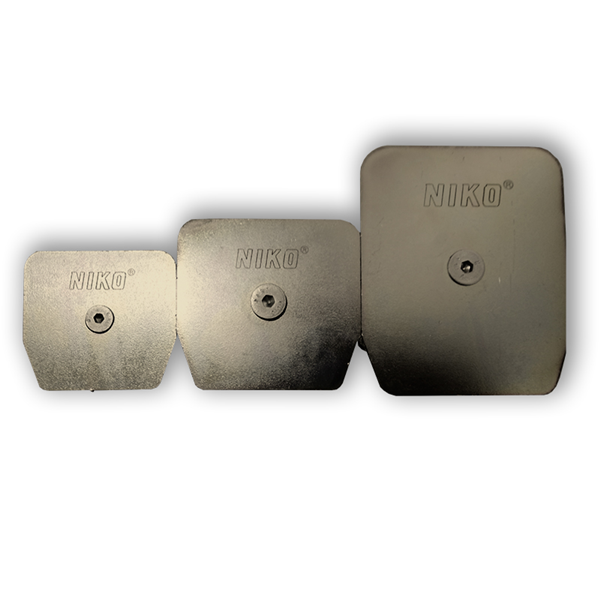 Schienenendkappe "NIKO" Profil 26.000,Schützt das Innere der Laufschiene vor,Verschmutzung. Top Clean galv. verzinkt