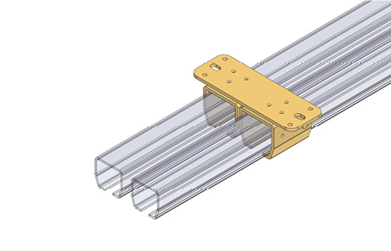 Doppeldeckenbefestigungsmuffe "NIKO"