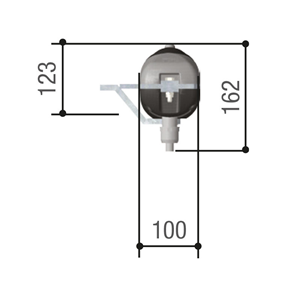 Drehtorantrieb CAME AXO 5024 24V,für Drehtore bis 5m Flügelbreite,links / rechts verwendbar  PREMIUM