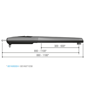 Drehtorantrieb CAME AXO 5024 24V,für Drehtore bis 5m Flügelbreite,links / rechts verwendbar  PREMIUM