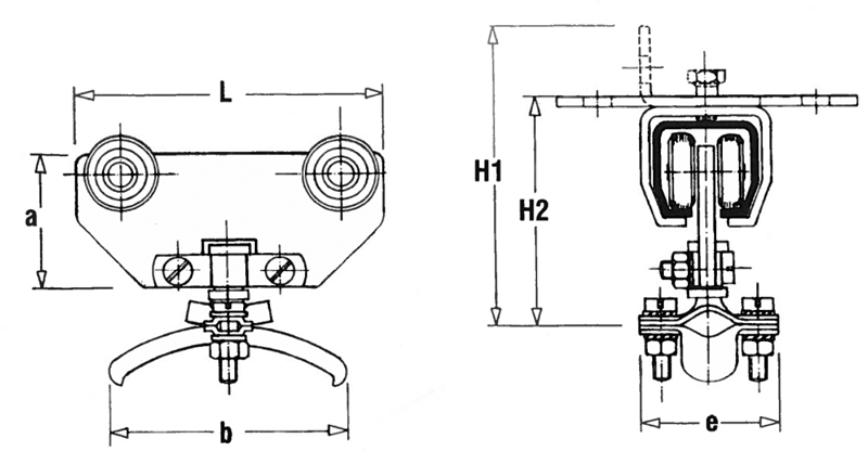 Kabel -od. Schlauchträger NIKO