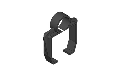 Kunstsfoffbefestigungsklemme für Kabel