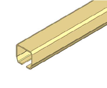 Laufschiene 6m galv. verzinkt