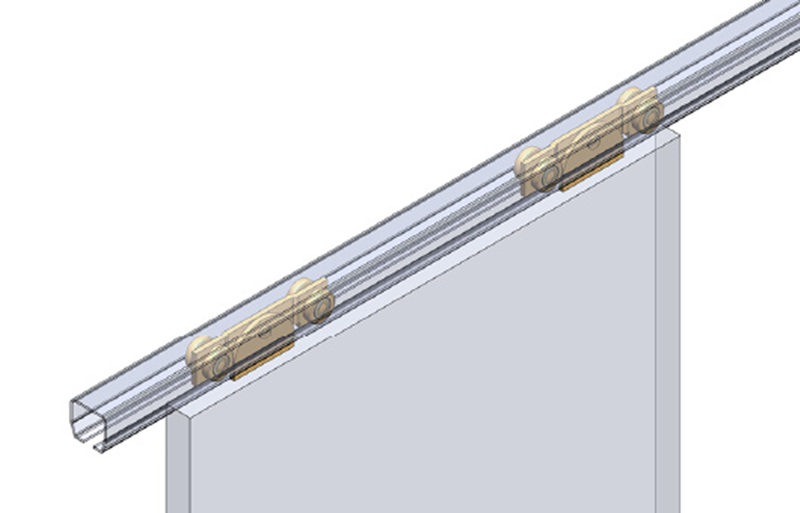 Rollapparat doppelpaarig "NIKO"