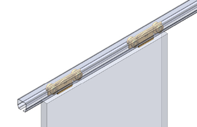 Rollapparat doppelpaarig "NIKO"