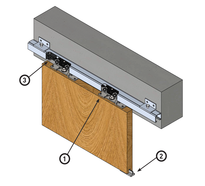 Wandbefestigungsmuffe  "NIKO"