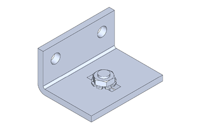 Wandbefestigungsmuffe  "NIKO"